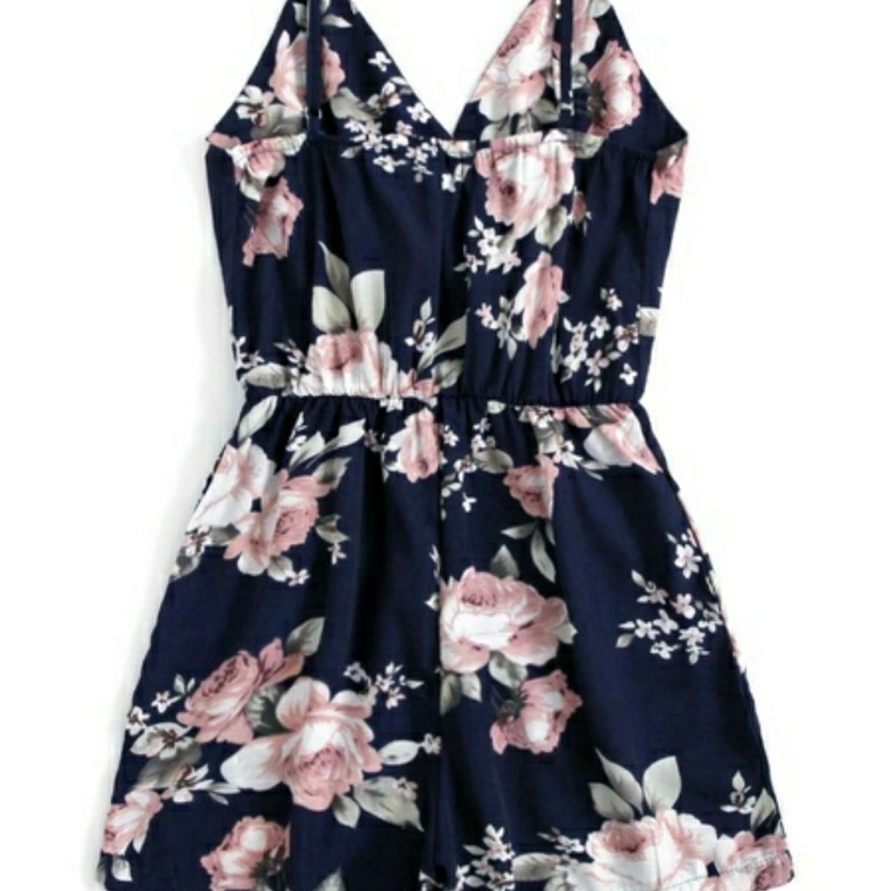 Ladies Floral Romper